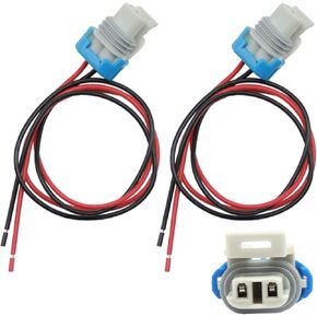 HiSport ABS Wheel Speed Sensor Connector Pigtail Compatible with Buick Cadillac Chevrolet GMC Oldsmobile Pontiac Saturn 15306302, 2PCS in Saudi Arabia