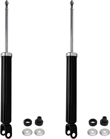 Detroit Axle - Rear Shock Absorbers Sway Bars for 2007-2010 Hyundai Elantra 2008 2009, 2 Shock Absorbers Assembly, 2 Sway Bar Links Replacement in Saudi Arabia