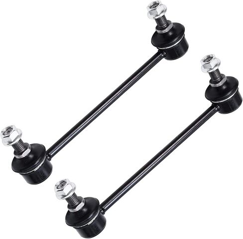 Detroit Axle - Rear Shock Absorbers Sway Bars for 2007-2010 Hyundai Elantra 2008 2009, 2 Shock Absorbers Assembly, 2 Sway Bar Links Replacement in Saudi Arabia