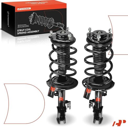 A-Premium Front Complete Strut and Coil Spring Assembly Compatible with Toyota Highlander 2014 2015 2016 2017 2018, 3.5L, 2-PC Set in Saudi Arabia