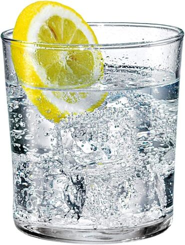 Bormioli Rocco Essential Decor Glassware – Set Of 12 Mini 7.5 Ounce Drinking Glasses For Water, Beverages ,Cocktails & Candle Holders – 7.5oz Clear Tempered Glass Tumblers in Kuwait