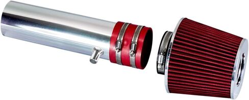 Rtunes Racing Short Ram Air Intake Airflow Inductions Kit + Filter Combo For 94-96 Roadmaster / 94-96 Fleetwood / 94-96 Chevy Impala SS/Caprice 4.3L 5.7L V8 (Red) in Saudi Arabia