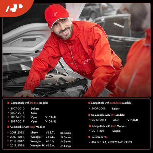 صمام الملف اللولبي لتطهير علبة البخار A-Premium متوافق مع Jeep Wrangler 2007-2017، Liberty 2008-2012، Wrangler JK 2018 & Dodge Nitro، Dakota، Viper & Mitsubishi Raider & Ram Dakota & SRT Viper in Kuwait