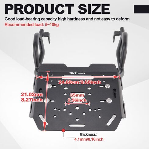 Xitomer Rear Rack Compatible with Scrambler 1200 X 2024-2025, Scrambler 1200 XC 2019-2023 Scrambler 1200 XE Luggage Rack Motorcycle Rear Carrier in Saudi Arabia