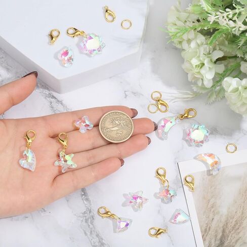 Crystal Beads Shoelace Charms Pendants Shoe Lace Charm Accessories for Boot Sneaker Sandals in Saudi Arabia