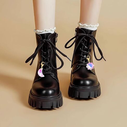 Crystal Beads Shoelace Charms Pendants Shoe Lace Charm Accessories for Boot Sneaker Sandals in Saudi Arabia