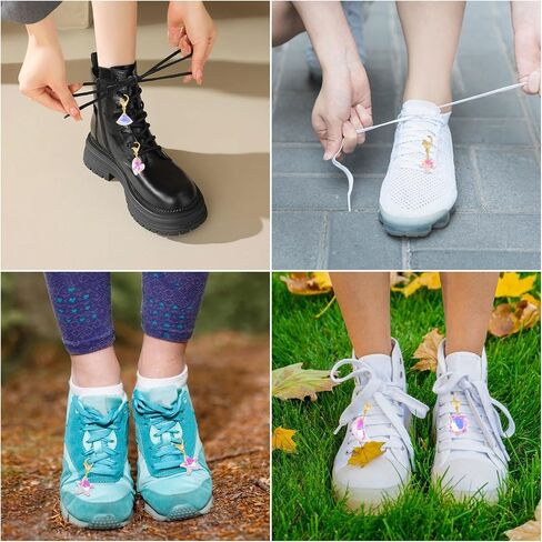 Crystal Beads Shoelace Charms Pendants Shoe Lace Charm Accessories for Boot Sneaker Sandals in Saudi Arabia