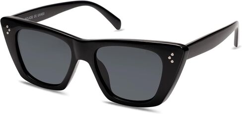 SOJOS Retro Trendy Cat Eye Polarized Sunglasses for Women Cute Stylish UV400 Sunnies SJ2199 in Saudi Arabia