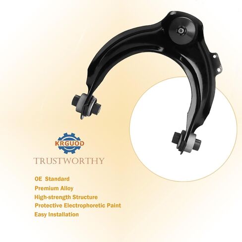 Front Suspension Kit Upper Lower Control Arms Ball Joints Fit for Honda Accord 2003 2004 2005 2006 2007, Fit for Acura TSX 2004 2005 2006 2007 2008-12 pcs Ball Joints Sway Bars Tie Rods. in Kuwait