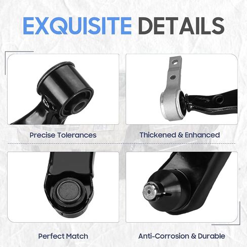Front Lower Control Arms w/Ball Joints-Driver & Passenger Side Replacement Suspension Kits for 2003-2007 Nissan Murano K620558 K620559 (2PCs) in Saudi Arabia