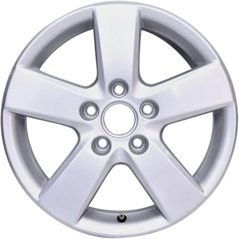 حافة عجلة جديدة من سبائك الألومنيوم مقاس 16 × 6.5 بوصة مقاس 16 بوصة تناسب شركة VW Volkswagen Jetta 2008 2009 2010 | ALY69872U10N in Saudi Arabia