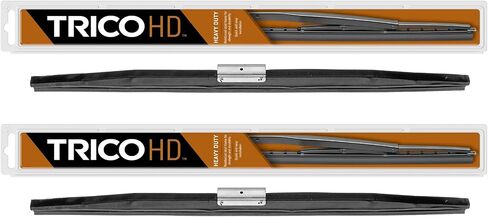 مجموعة ممسحتين - Trico 66-150 15 بوصة HD WINTER Blades تناسب المركبات الثقيلة مع أذرع مرفقة للسرج - الزجاج الأمامي المسطح / المنحني - تحقق من الملاءمة على www.TricoProducts.com قبل الشراء in Saudi Arabia