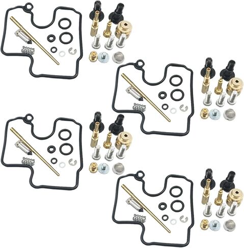4 x Carburetor Repair Kit Carb Parts Fit for KAWASAKI ZX600 ZX-6r ZZR600 1998-2008# 18-5586 in Saudi Arabia