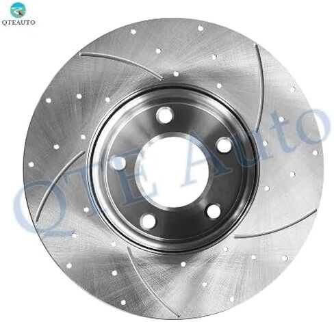 مجموعة PM Auto مكونة من 4 دوارات أمامية 278 مم-خلفية 265 مم محفورة مشقوقة لاستبدال 2004-2013 Mazda 3 i in Saudi Arabia