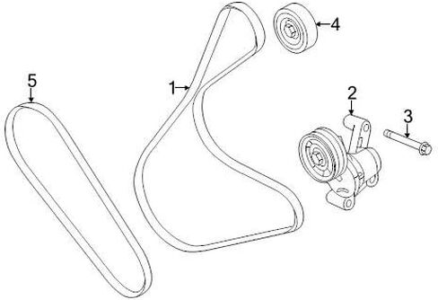 Genuine Ford Parts - Kit - Tension Pulley (DS7Z-8678-A) in Saudi Arabia