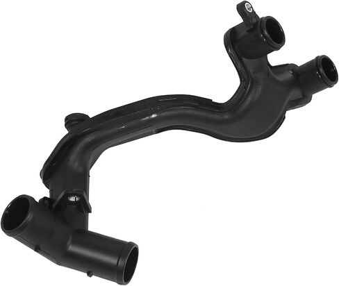 أنبوب مخرج مضخة المياه X AUTOHAUX LR018275 لسيارة Land Rover LR4 لسيارة Land Rover لسيارة Range Rover Sport 2010-2013 بلاستيك أسود in Saudi Arabia