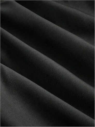 تنورة SOLY HUX النسائية متوسطة الطول مكشكشة بمقاس كبير وخصر مطاطي وحاشية غير متماثلة عالية ومنخفضة للصيف in Kuwait