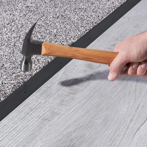 M-D Building Products 74187 1-3/8 in. X 36 in. Almond Aluminum Carpet Trim w/Screw Nails in Saudi Arabia