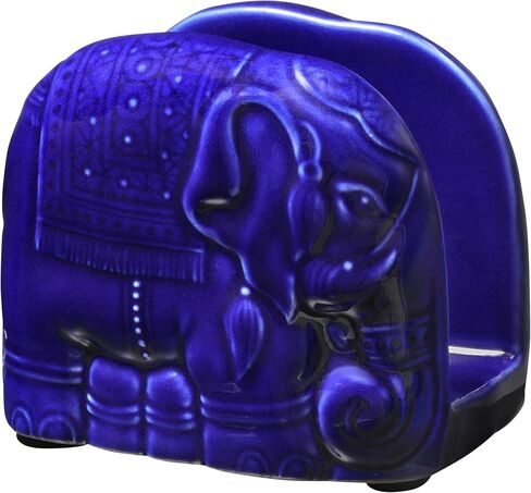 Ceramic Napkin Holders for Paper Napkins Kitchen Table (Blue No.1) in Saudi Arabia