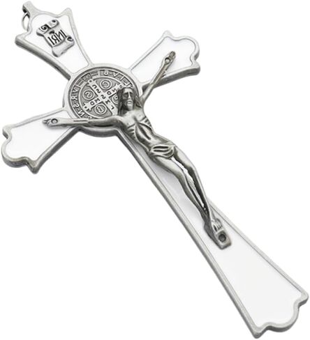 Crucifix, 8 Inch Metal Wall Art for Spiritual Sacred Gift in Saudi Arabia