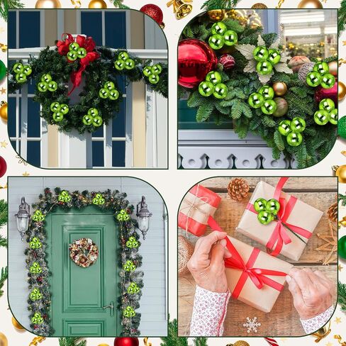 Syhood 12 Set 7.9 Inch Christmas Ball Ornaments on Wired Picks Shatterproof Xmas Ball Picks for Christmas Tree Vase Wreath Stairs Garland Decoration Supplies(Red,Green,Gold,Plastic) in Saudi Arabia