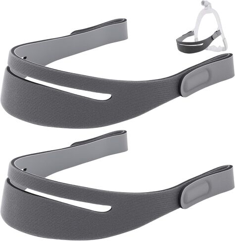 أغطية رأس بديلة N30i/P30i - متوافقة مع أقنعة وسادة الأنف AirFit N30i وP30i، أغطية رأس فائقة النعومة قابلة للتعديل مع شريط لاصق وحلقة معزز لجهاز CPAP (عبوة من قطعتين) in Kuwait