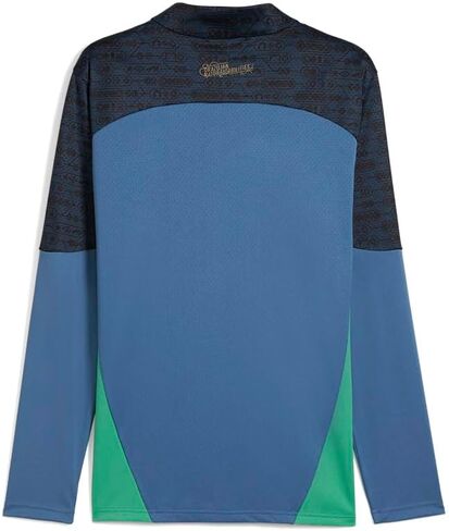 PUMA Mens Nmj X Bna Quarter Zip Casual Tops Casual - Blue - Size S in Saudi Arabia