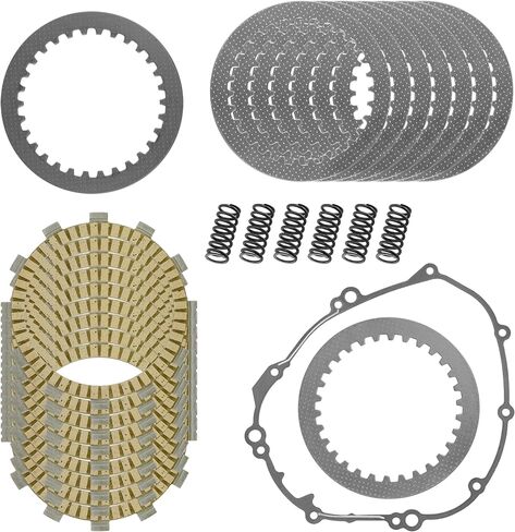 Clutch Friction Steel Plates Gasket Kit Compatible with Yamaha R1 YZFR1 YZF-R1 2009-2014 in Saudi Arabia