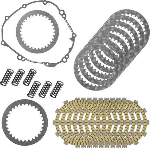 Clutch Friction Steel Plates Gasket Kit Compatible with Yamaha R1 YZFR1 YZF-R1 2009-2014 in Saudi Arabia