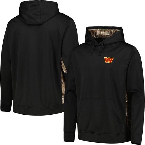 dunbrooke Men's Black/Realtree Camo Green Bay Packers Logo Ranger Pullover Hoodie in Kuwait