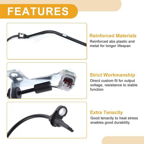 ABS Wheel Speed Sensor No.27540AG12A Rear Right ABS Sensor Anti-lock Braking System Sensor for Subaru Legacy 2007-2009 in Saudi Arabia