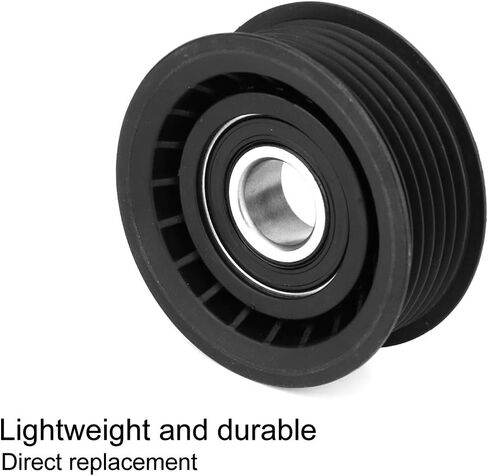 Akozon Belt Idler Pulley 0002020919 Serpentine Belt Idler Pulley for -Benz C240 C280 C55 CL500 ML350 R500 SLK55 in Saudi Arabia
