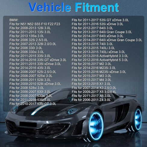 N51 N52 S55 مجموعة أدوات سلسلة توقيت المحرك يناسب BMW F10 F22 F23 328i 335i 530i 535i 640i 740i 740Li X6 M3 M4 X3 X4 X5 X6 Z4 3.0L Turbo N51 N52 S55 Engine OE 11318648732 11317585020 11317592850 in Saudi Arabia