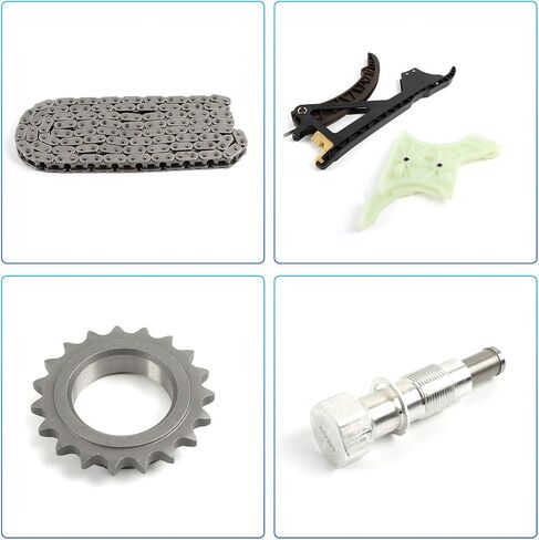 N51 N52 S55 مجموعة أدوات سلسلة توقيت المحرك يناسب BMW F10 F22 F23 328i 335i 530i 535i 640i 740i 740Li X6 M3 M4 X3 X4 X5 X6 Z4 3.0L Turbo N51 N52 S55 Engine OE 11318648732 11317585020 11317592850 in Saudi Arabia