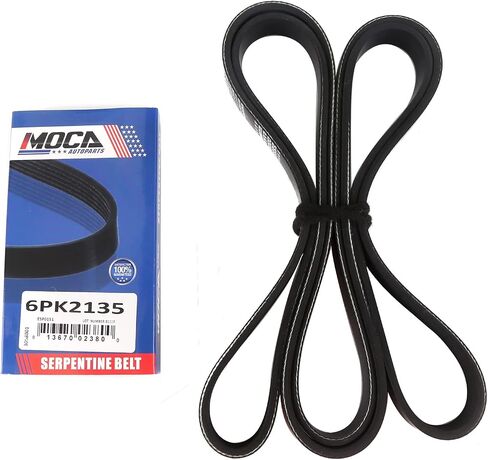 6PK2135 حزام اعوج مناسب 05-07 لفورد خمسمائة 3L، 05-17 لهوندا أوديسي 3.5L، 07-13 لـ Acura MDX 3.7L، 06-10 لكرايسلر 300 2.7L، 06-10 لشاحن دودج 2.7L in Kuwait