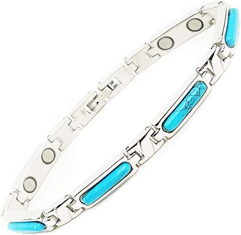 Women's Stainless Steel Golf Link Bracelet, 7.5" in Kuwait