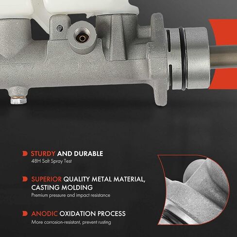 A-Premium Brake Master Cylinder with Reservoir and Sensor Compatible with Toyota Camry 2002-2006, Solara 2004-2008, 2.4L 3.0L 3.3L, Replace# 4720106260, 4720133350 in Saudi Arabia