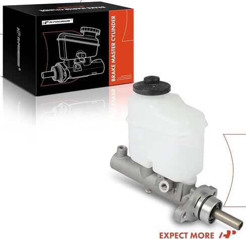 A-Premium Brake Master Cylinder with Reservoir and Sensor Compatible with Toyota Camry 2002-2006, Solara 2004-2008, 2.4L 3.0L 3.3L, Replace# 4720106260, 4720133350 in Saudi Arabia