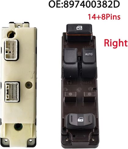 897400382D Electric Power Windows Switch 1Pcs(897400382D-LHD) in Saudi Arabia