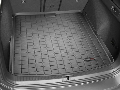 WeatherTech Cargo Trunk Liner for VW Golf SportWagen, Golf Alltrack - Behind 2nd Row (40776) Black in Saudi Arabia
