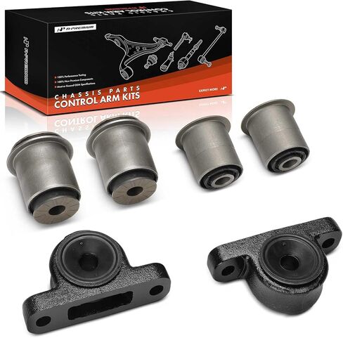 A-Premium 6 x Front Lower Control Arm Bushing Kit, Compatible with Jeep WK Series Grand Cherokee 2005-2010, XK Series Commander 2006-2010 in Saudi Arabia