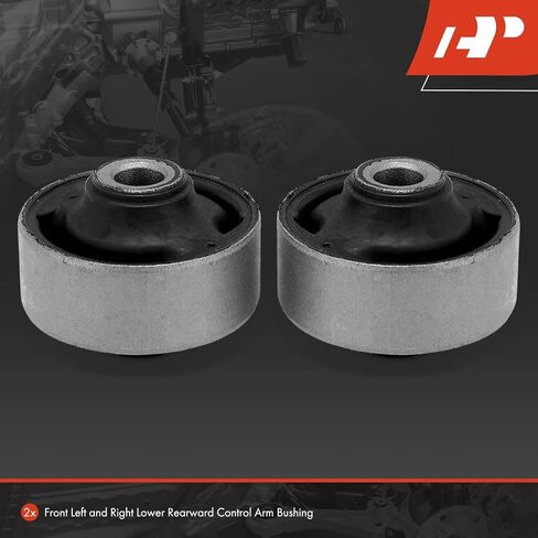 A-Premium 2 x Front Rearward Lower Control Arm Bushing Kit, Compatible with Chevrolet Aveo 2004-2011, Aveo5 2009-2011 & Pontiac G3 2009-2010, G3 Wave 2009, Wave 2005-2008, Wave5 2007 in Saudi Arabia
