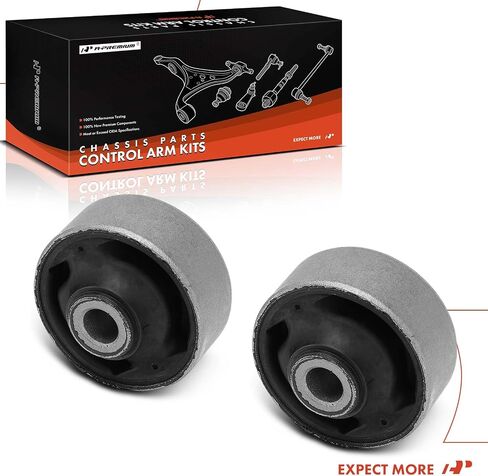 A-Premium 2 x Front Rearward Lower Control Arm Bushing Kit, Compatible with Chevrolet Aveo 2004-2011, Aveo5 2009-2011 & Pontiac G3 2009-2010, G3 Wave 2009, Wave 2005-2008, Wave5 2007 in Saudi Arabia