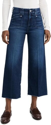 PAIGE Women's Anessa Jeans with Set in Pockets in Saudi Arabia