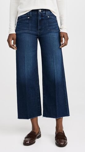 PAIGE Women's Anessa Jeans with Set in Pockets in Saudi Arabia