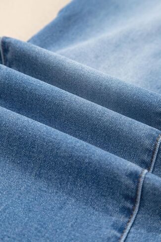 Sidefeel Flare Jeans for Women High Waisted Stretchy Bell Bottoms Wide Leg Side Seam Denim Pants in Saudi Arabia