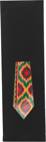 ASVP Shop African Print Tie – Tribal Necktie for Men | Dashiki-Inspired Kwanzaa Black History Juneteenth Heritage Wear in Saudi Arabia