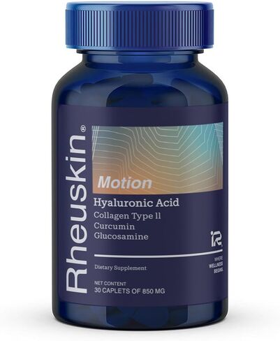 Motion – Advanced Joint Support: Hyaluronic Acid + Glucosamine + Curcumin + Type II Collagen – Flexibility, Mobility & Comfort – 30 Caplets 850 mg in Saudi Arabia