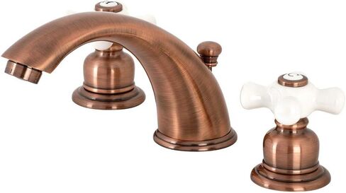 Kingston Brass KB962PX Magellan صنبور حمام واسع الانتشار، نحاس مصقول، 10 × 5.75 × 4.06 in Saudi Arabia