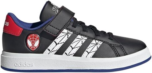 حذاء رياضي Adidas للجنسين للأطفال Marvel Spider-Man Grand Court (طفل صغير/طفل كبير) in Saudi Arabia